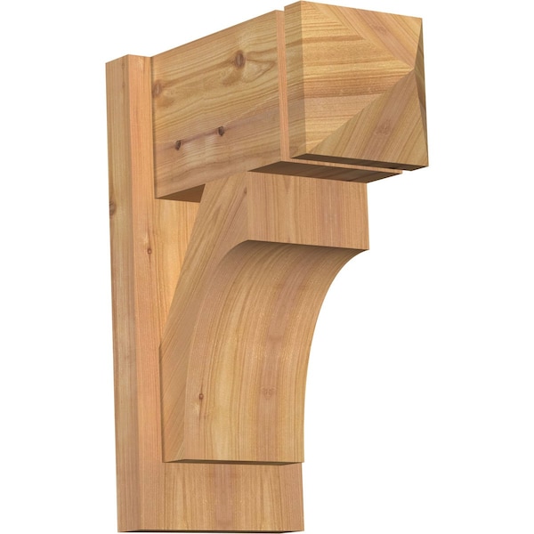 Ekena Millwork Westlake Arts & Crafts Smooth Outlooker, Western Red Cedar, 7 1/2"W x 14"D x 18"H OUT08X14X18WTL03SWR - main